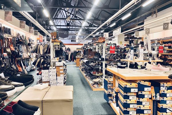 pavers footware department at Armstrongs mill shepshed